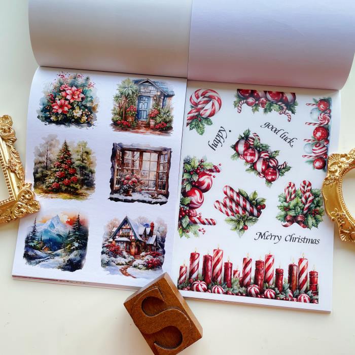 Winter Blessings Sticker Book 20Sheets