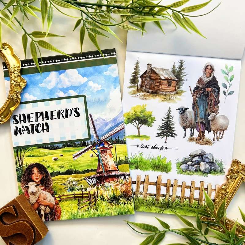 Shepherd's Watch Sticker Book 20Sheets