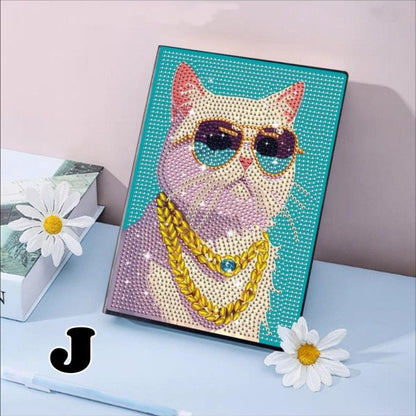 Animal Diamond Painting Dots Notebook Kit