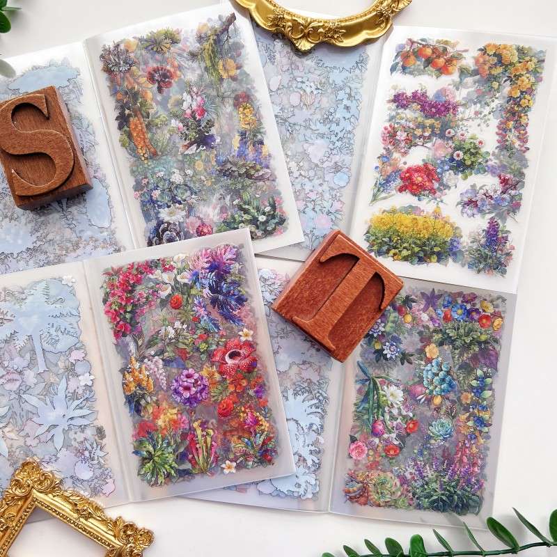 Woodsy Petal Sticker Book 20Sheets