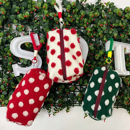Woolen Dots Pouch