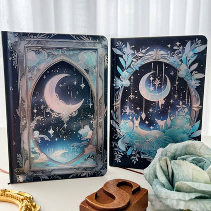 Night Witchery Illustrated Notebook
