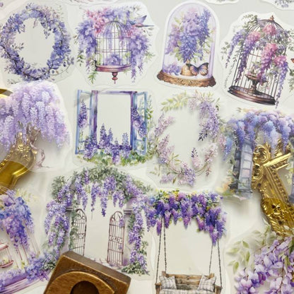 Wisteria Essence Sticker 60PCS