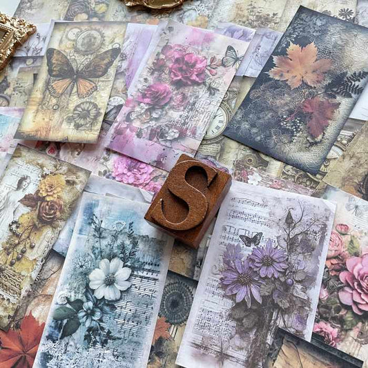 Flower House Collage Paper 60PCS – Soto Studios