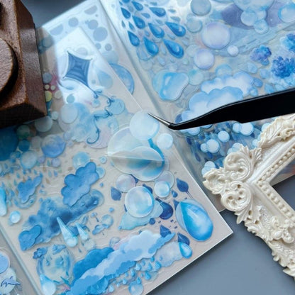 Rain Between Clouds Sticker Book 20Sheets