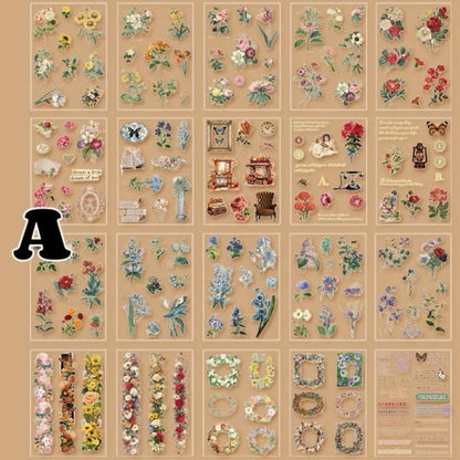 Flower Memories Sticker Book 20Sheets