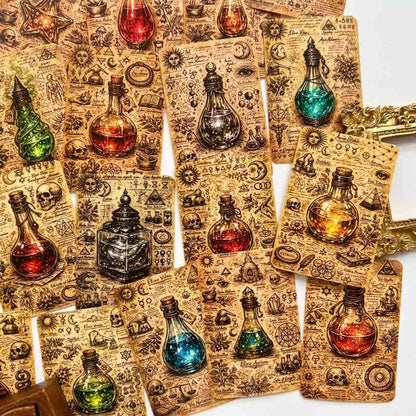 Alchemy Bottle Art Cards 36PCS