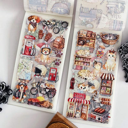 Furry Daily Sticker Book 20Sheets