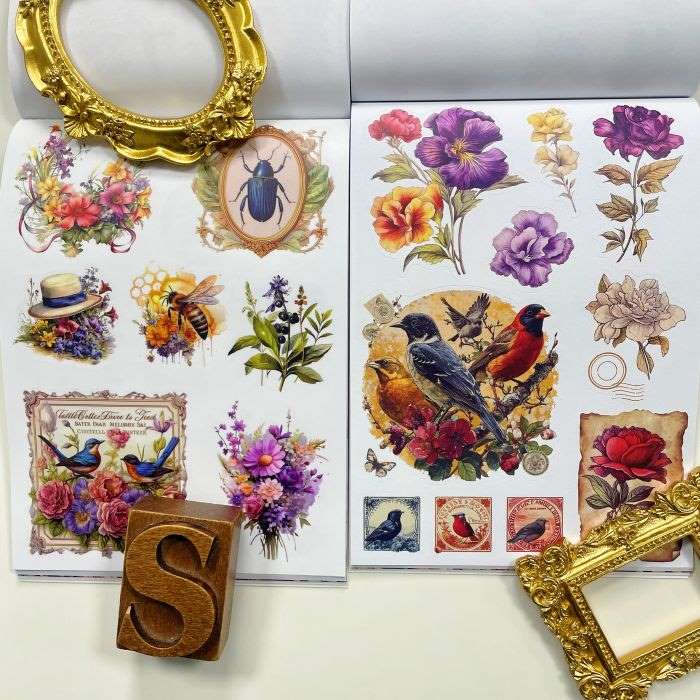Song Of The Flowers Sticker Book 20Sheets
