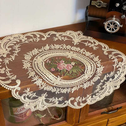Retro Lace Doilies Table Decor