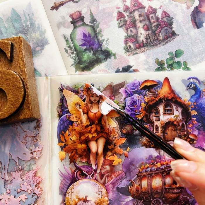Magic Forest Elves Sticker Book 20Sheets