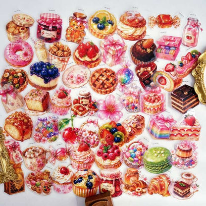 Honey Tea Sticker 50PCS