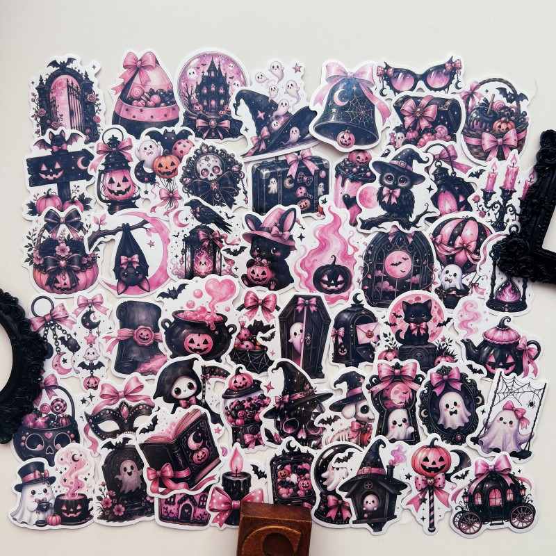 Blush Hallow Sticker 50PCS