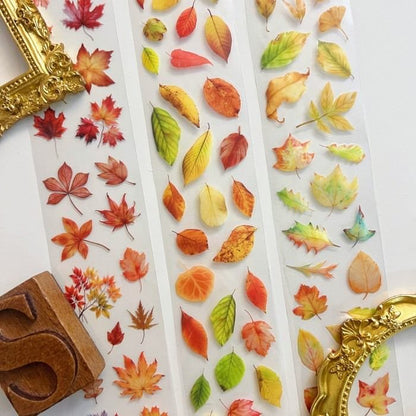 Poetic Leaves PET Tape Roll