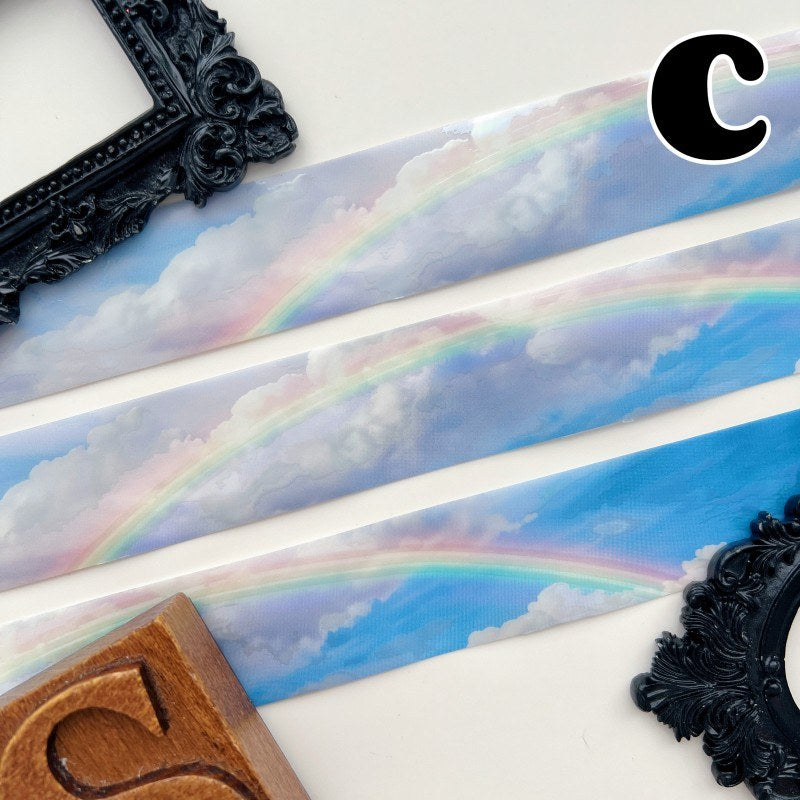 Color Cloud Heart PET Tape Roll