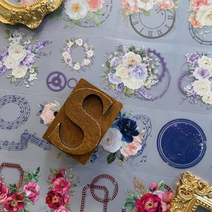 Flowers Melody PET Tape Roll