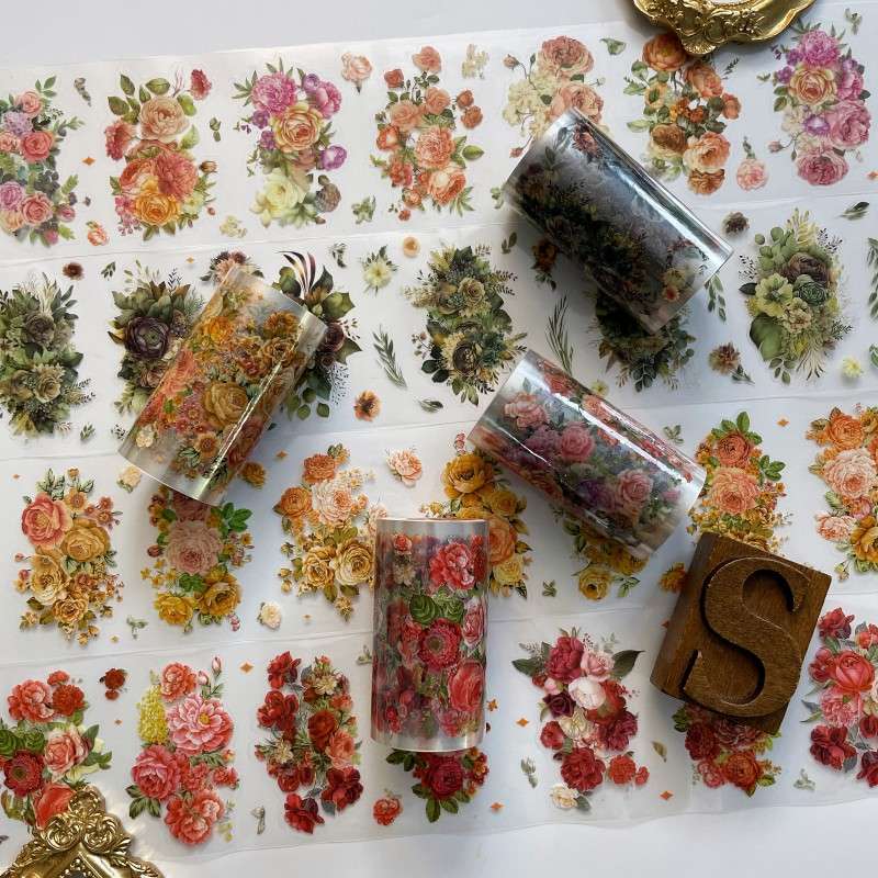 Wild Petals PET Tape Roll