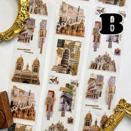 Fragmented Notes PET Tape Roll