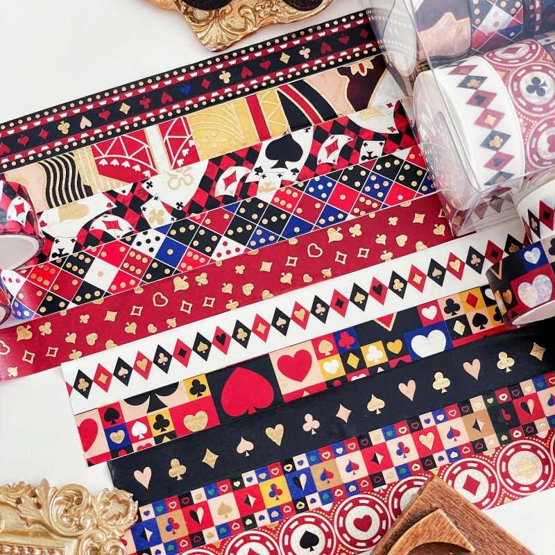 Wonderland Cards Washi Tape Set