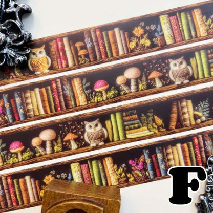 The Magician's Bookcase PET Tape Roll