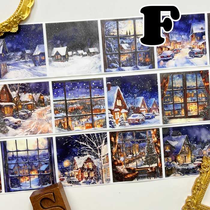 Night Painting Washi Tape Roll