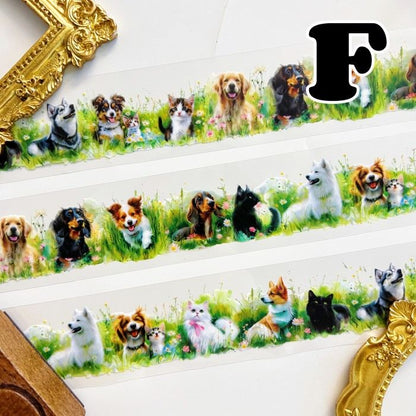 Cute Pet Time PET Tape Roll