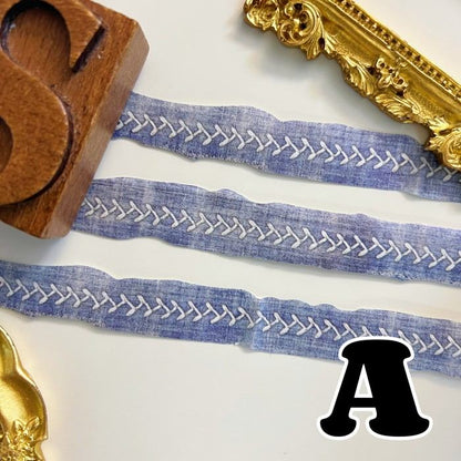 Ripped-Edge Sewing Washi Tape Roll