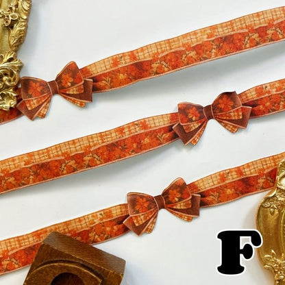 Weaving Art Kraft Paper Sticker Roll