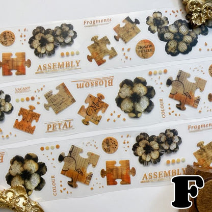 Bloom Shards PET Tape Roll