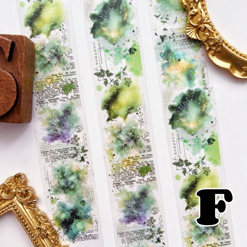 Luminous Gradient PET Tape Roll