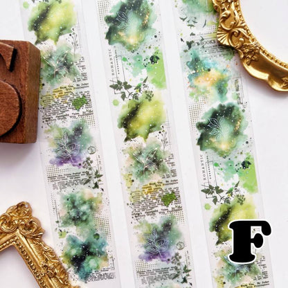 Luminous Gradient PET Tape Roll