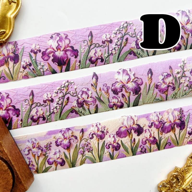 Floral Embroidery Washi Tape Roll