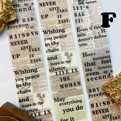 Paper Verses Washi Tape Roll