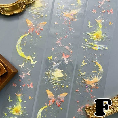 Butterfly Shadows Hazy PET Tape Roll