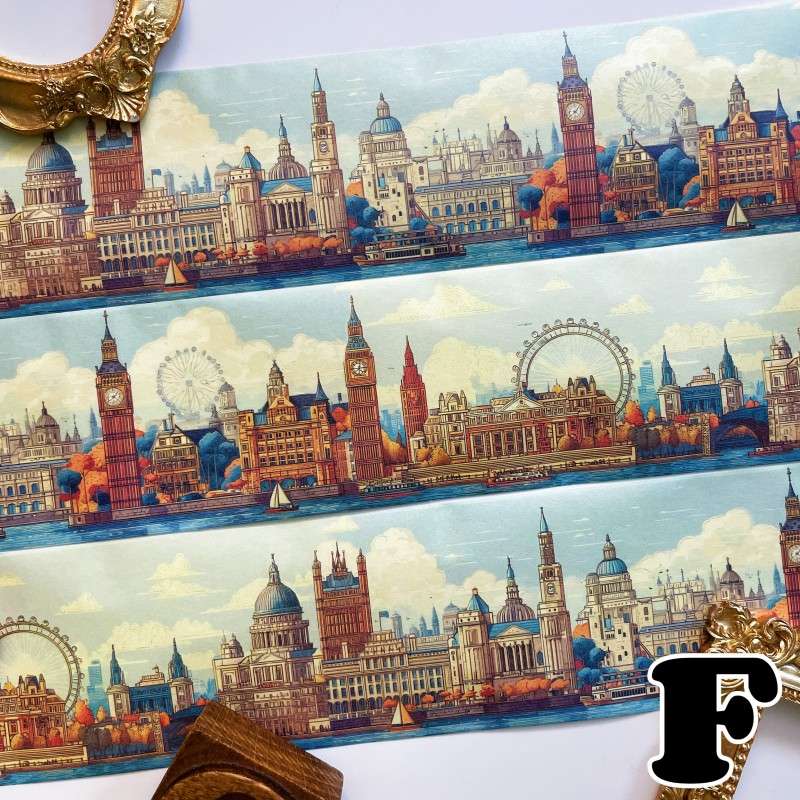 European Traveler Washi Tape Roll