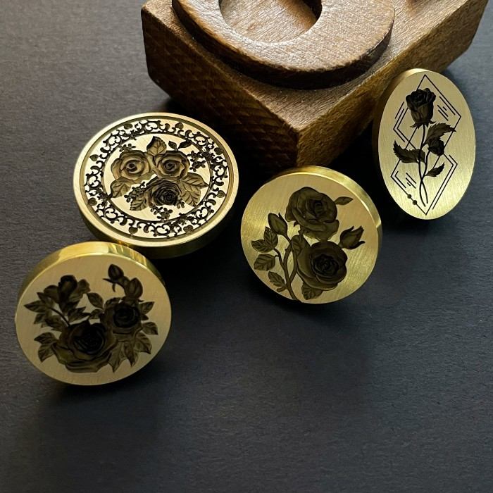 Rose Mirage Sealing Wax Stamp