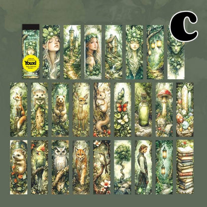 Magical Scroll Sticker Book 50Sheets