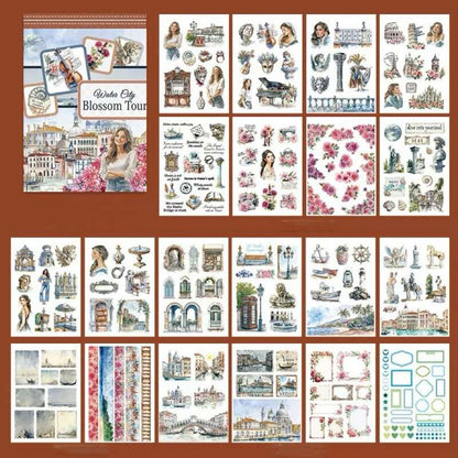 Water City Bloom Tour Sticker Book 20Sheets