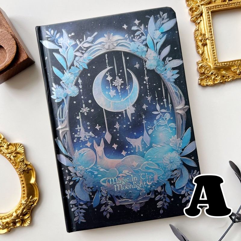 Night Witchery Illustrated Notebook