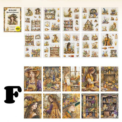 Magic Medicine Cabinet Sticker Book 20Sheets