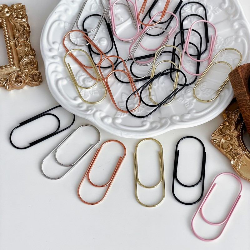 50mm Jumbo Paper Clips 8PCS