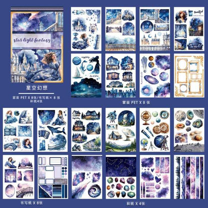 Star Light Fantasy Sticker Book 20Sheets