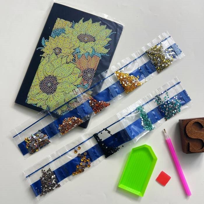 Animal Diamond Painting Dots Notebook Kit