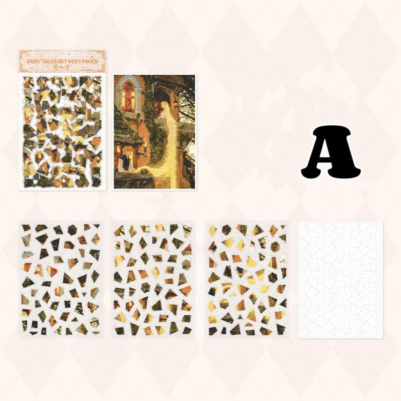 Fairy Tale Paint-by-Number Sticker Kit