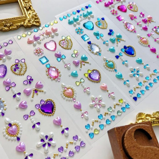 Gemstone Decals 3D Sticker