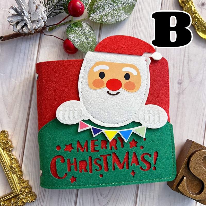 Yule Cheer Felt-Cover Journal