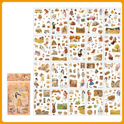 Autumn Outdoors Sticker Book 20Sheets
