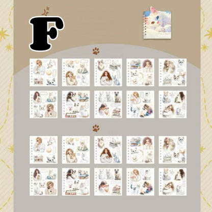 Pet Diary Sticker Book 20Sheets