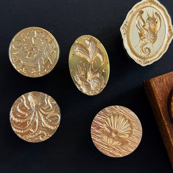 Blue Ocean Sealing Wax Stamp