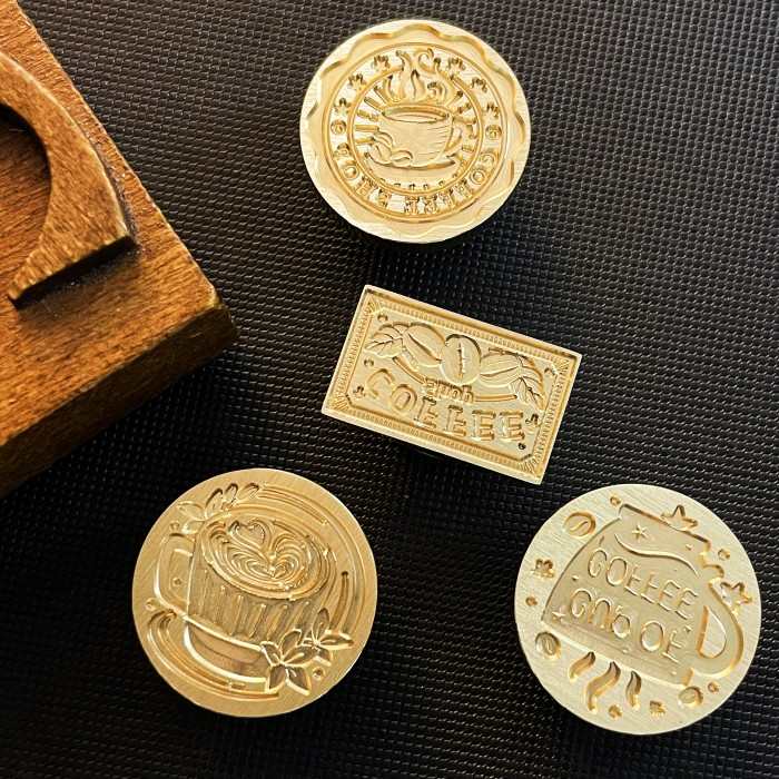 Coffee Brew Sealing Wax Stamp